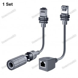 Starlink Compatible SPX to RJ45 Ethernet Adapter Cable Both Dish & Router Side Converter Robotics Bangladesh