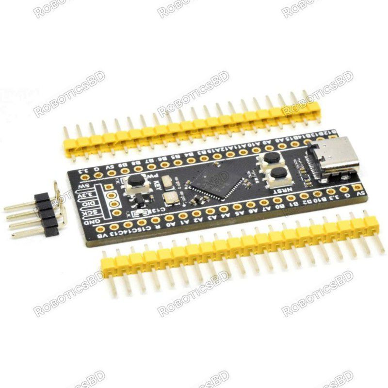 STM32F411CEU6 - BlackPill v3.1 Development Board WeAct Studio Robotics Bangladesh
