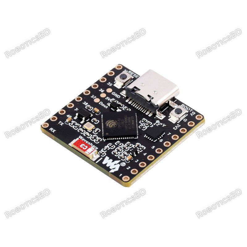 Waveshare ESP32-P4-Module Carte De Développement Double Chip - WiFi 2.4GHz Et BT 5.3, Processeurs RISC-V