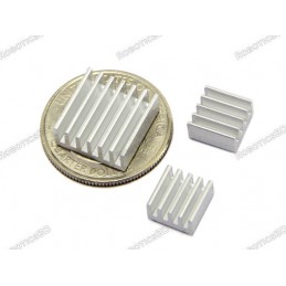 Aluminum Heat Sink With Adhesive for Raspberry Pi 3B/3B+/4B Robotics Bangladesh