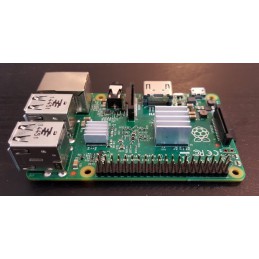 Aluminum Heat Sink With Adhesive for Raspberry Pi 3B/3B+/4B Robotics Bangladesh