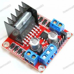L298N H-Bridge Dual Motor Driver, Stepper Motor Driver Robotics Bangladesh