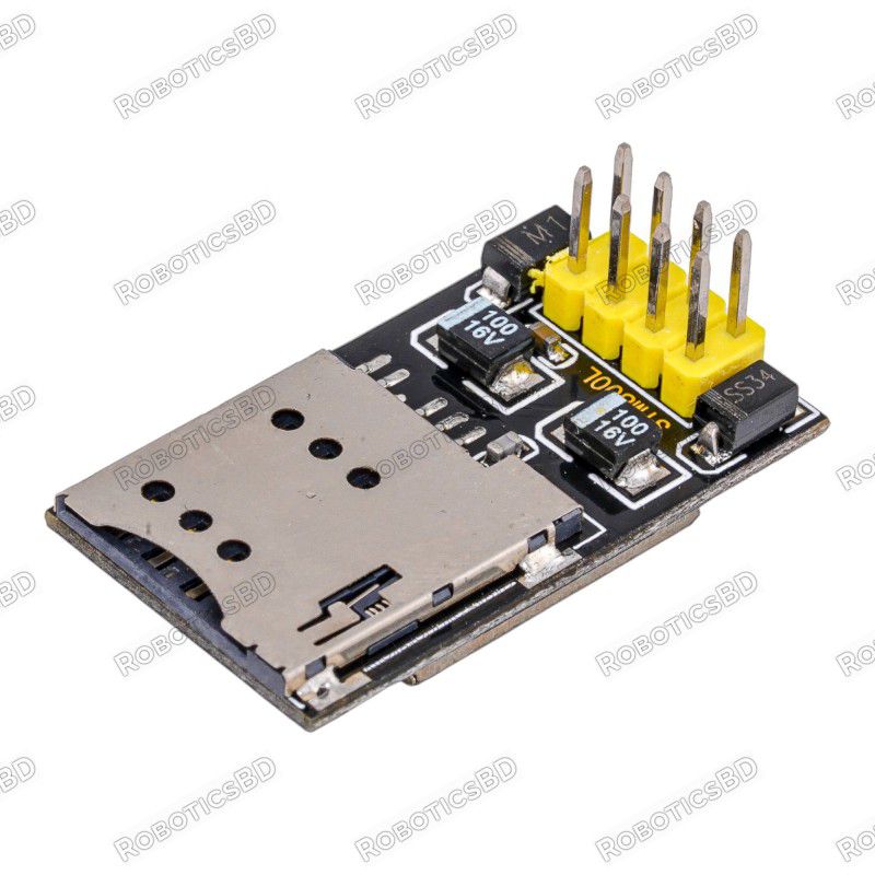 SIM800L GSM/GPRS Cellular Communication Module (Micro-SIM, UART TTL ...