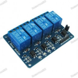 4 Channel 5V Relay Board Module Robotics Bangladesh