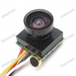 600TVL 1/4 1.8mm Lens CMOS 170 Degree Wide Angle CCD Mini FPV Camera NTSC Robotics Bangladesh