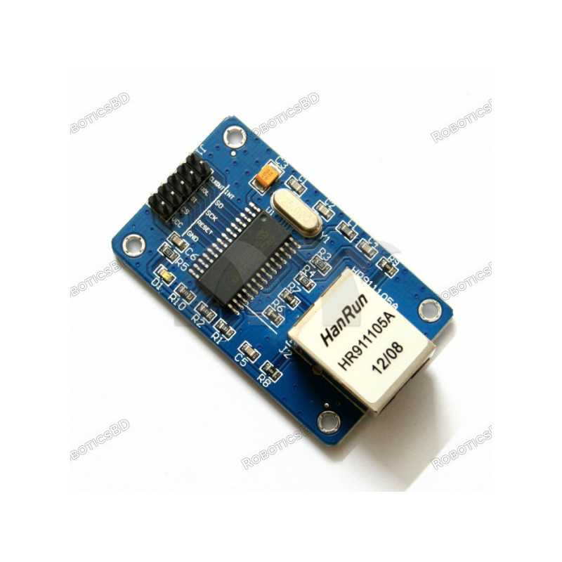 New ENC28J60 Ethernet LAN Network Module For Arduino Robotics Bangladesh