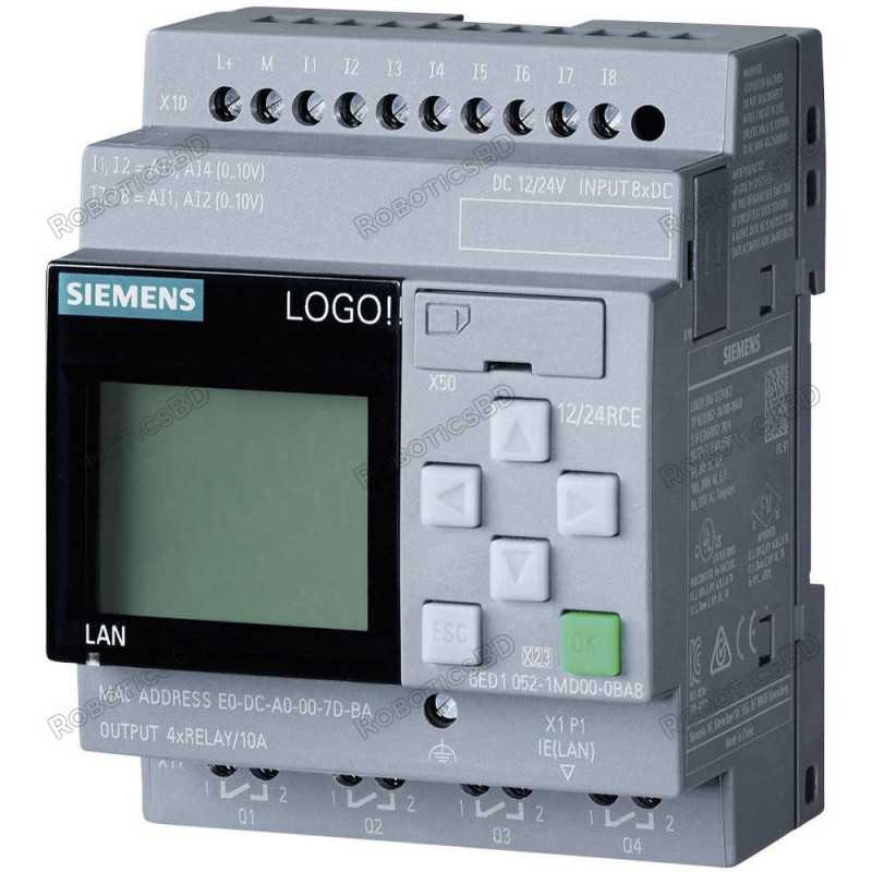 Siemens Logo 6ED1052-1MD00-0BA8 Robotics Bangladesh
