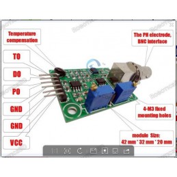 pH Sensor Analog Meter Kit For Arduino Robotics Bangladesh