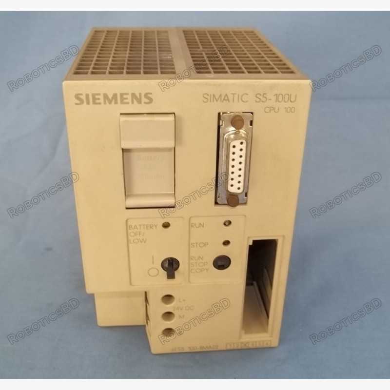 Simatic S5 6ES5 100-8MA02 Robotics Bangladesh