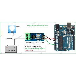 Current Sensor ACS712-30A Robotics Bangladesh