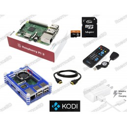 Raspberry Pi 3 Kodi Home Theater Complete Set Robotics Bangladesh
