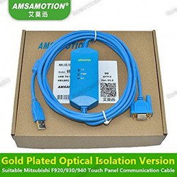 USB-FX232-CAB-1 Mitsubishi F920/930/940 Touch Panel Communication Cable Robotics Bangladesh