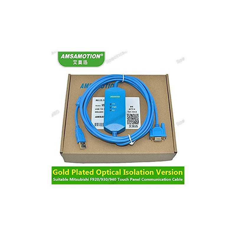 USB-FX232-CAB-1 Mitsubishi F920/930/940 Touch Panel Communication Cable Robotics Bangladesh USB-FX232-CAB-1 Mitsubishi F920/930/940 Touch Panel Communication Cable Robotics Bangladesh