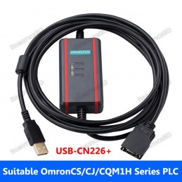 Omron PLC Programming Cable CS/CJ/CQM1H Series Download Cable USB-CN226 Robotics Bangladesh