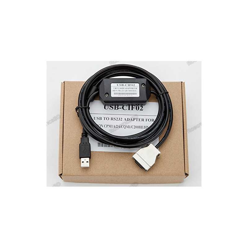AMSAMOTION USB-CIF02 PLC Programming Cable 4 Omron CPM1/CPM1A/2A/CQM1 Robotics Bangladesh AMSAMOTION USB-CIF02 PLC Programming Cable 4 Omron CPM1/CPM1A/2A/CQM1 Robotics Bangladesh