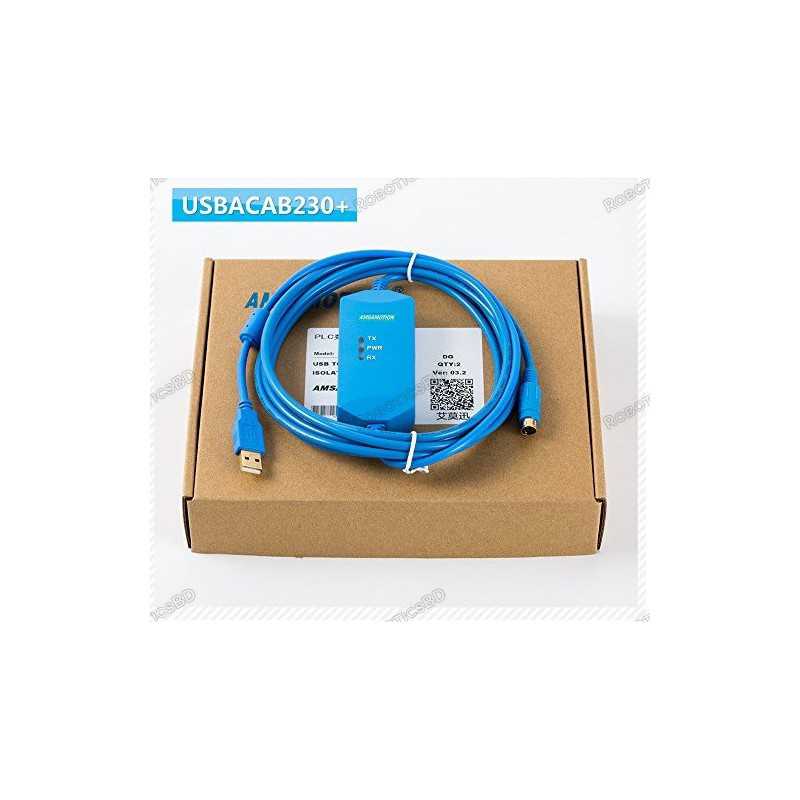 USBACAB230 Delta Programming Cable communication cable Robotics Bangladesh USBACAB230 Delta Programming Cable communication cable Robotics Bangladesh