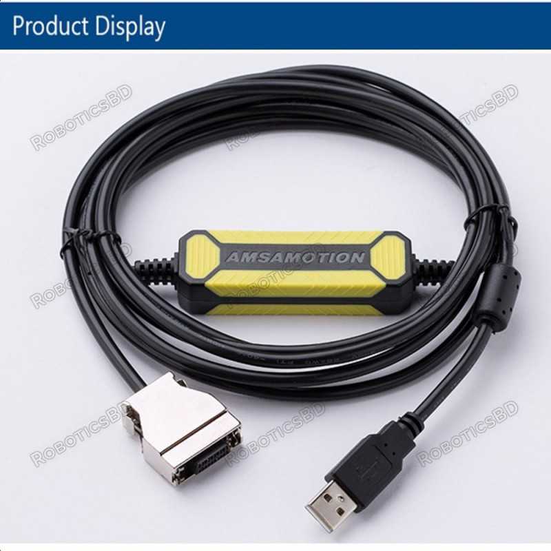 USB-CIF02 Download cable For Omron CPM1A/2A Series PLC Programming Cable Robotics Bangladesh USB-CIF02 Download cable For Omron CPM1A/2A Series PLC Programming Cable Robotics Bangladesh