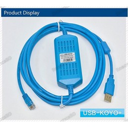 USB-KOYO For Koyo SN/SM/SH/SR/DL/NK/PLC Programming Cable Robotics Bangladesh