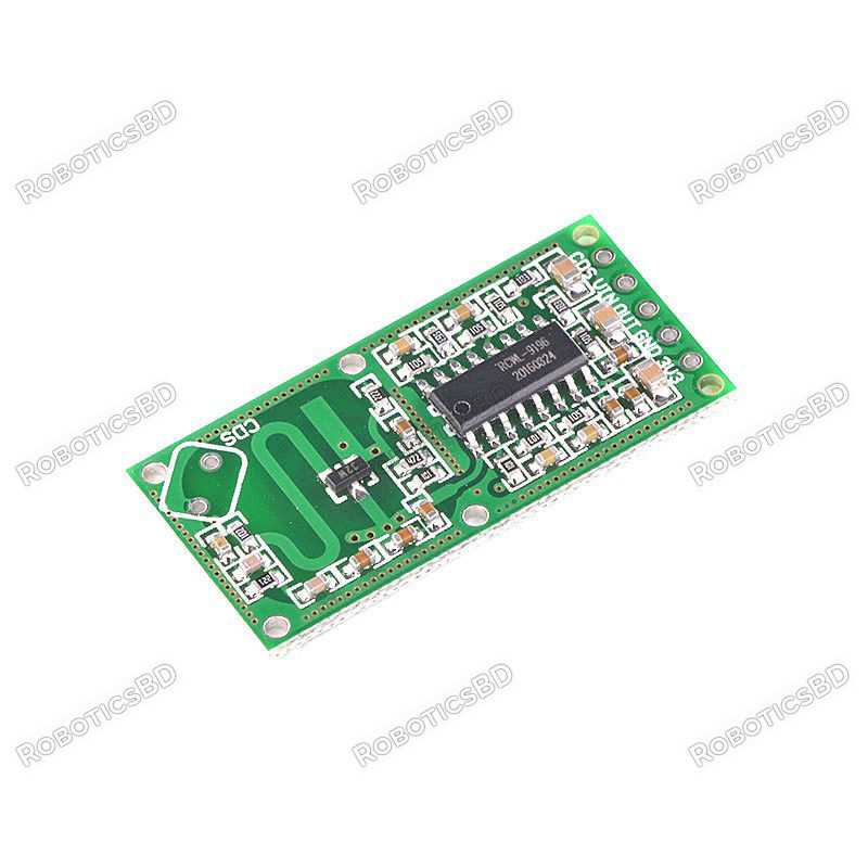 RCWL-0516 Microwave Radar Sensor Module Human Body Induction Switch Module Robotics Bangladesh RCWL-0516 Microwave Radar Sensor Module Human Body Induction Switch Module Robotics Bangladesh