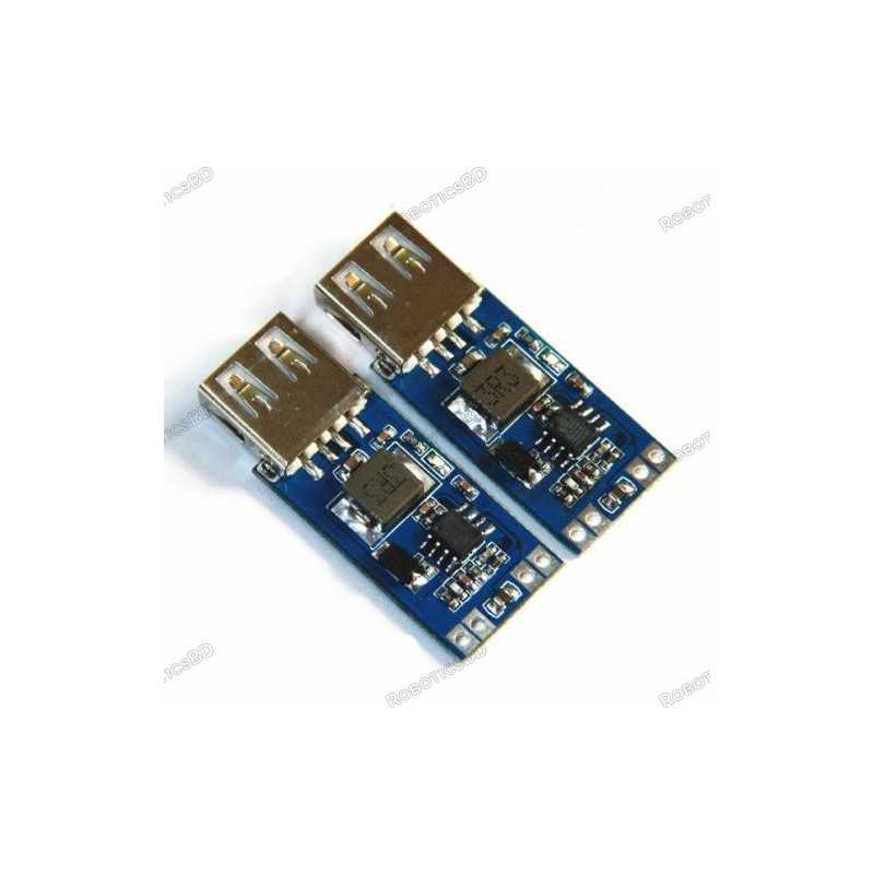 DC-DC 9V/12V/24V to 5V USB Step Down Power Module 2A Robotics Bangladesh