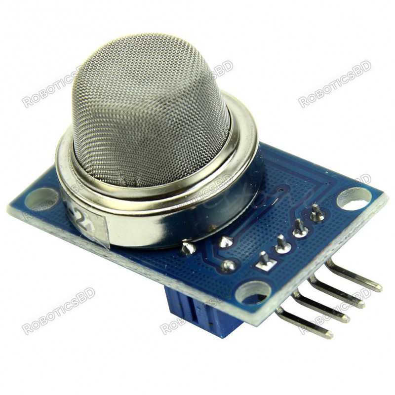 MQ-2 Flammable Gas & Smoke Sensor Robotics Bangladesh MQ-2 Flammable Gas & Smoke Sensor Robotics Bangladesh
