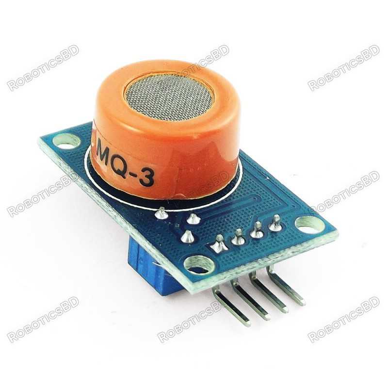 MQ-3 Alcohol Gas Sensor Robotics Bangladesh