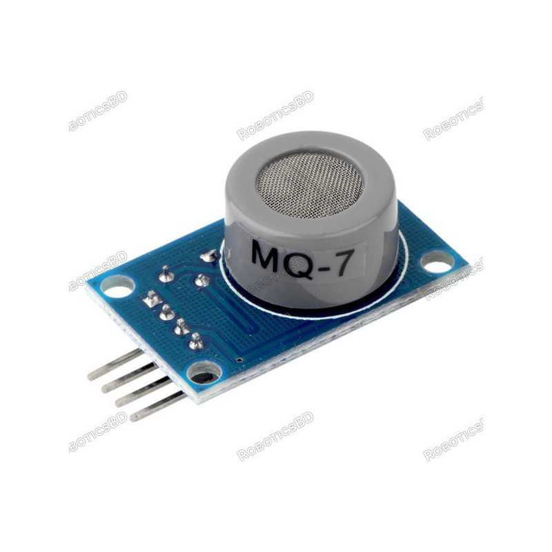 MQ-7 Carbon Monoxide Gas Sensor Robotics Bangladesh MQ-7 Carbon Monoxide Gas Sensor Robotics Bangladesh