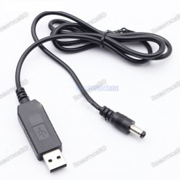 USB DC 5V to DC 12V Step up Cable Module Converter Robotics Bangladesh