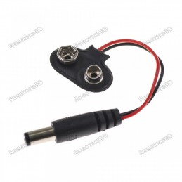 9V Battery to 2.1mm for Arduino Uno Robotics Bangladesh