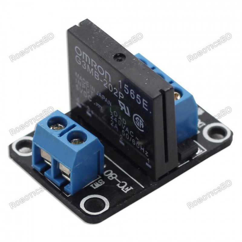 5V 1 Channel Solid State Relay (SSR) Robotics Bangladesh 5V 1 Channel Solid State Relay (SSR) Robotics Bangladesh