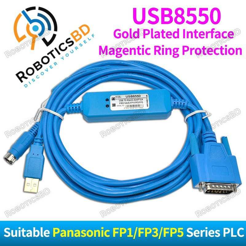 USB 8550 PLC Programming Cable Robotics Bangladesh USB 8550 PLC Programming Cable Robotics Bangladesh