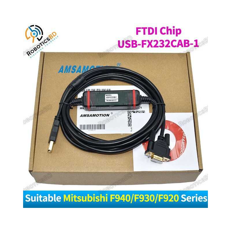 Mitsubishi USB-FX232CAB-1 PLC Programming Cable Robotics Bangladesh Mitsubishi USB-FX232CAB-1 PLC Programming Cable Robotics Bangladesh