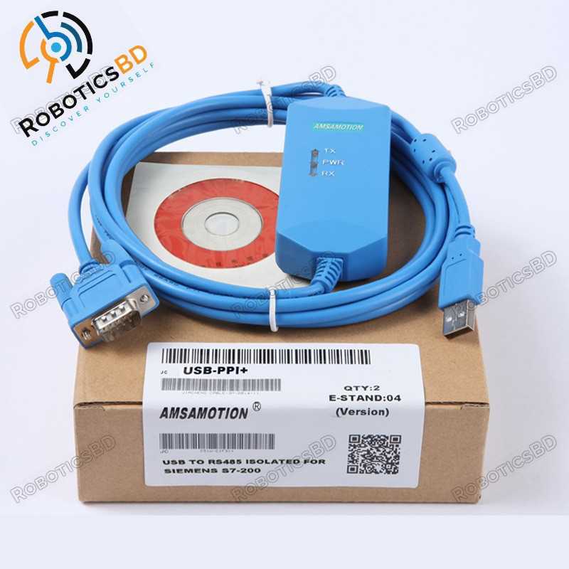 Siemens USB-PPI PLC Programming Cable Robotics Bangladesh Siemens USB-PPI PLC Programming Cable Robotics Bangladesh