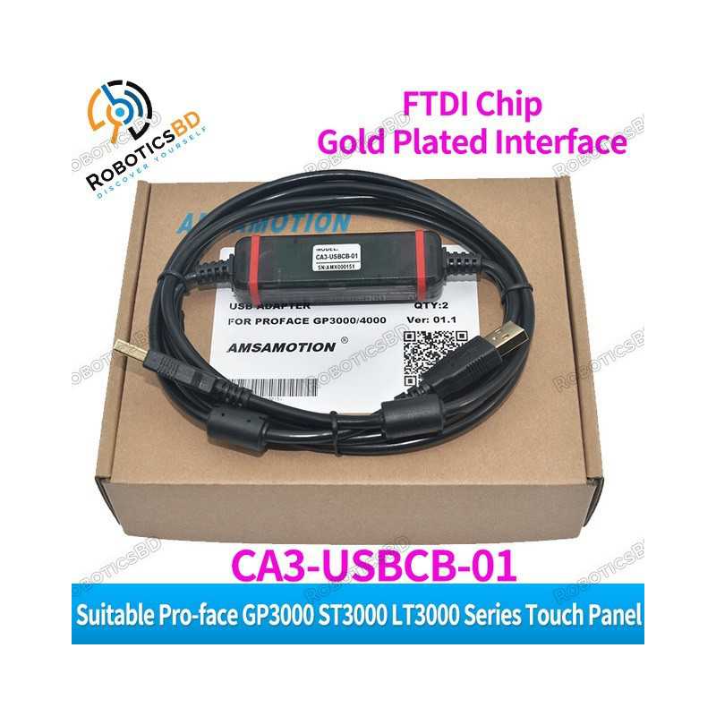 CA3-USBCB-01 (FTDI) PLC Programming Cable Robotics Bangladesh CA3-USBCB-01 (FTDI) PLC Programming Cable Robotics Bangladesh