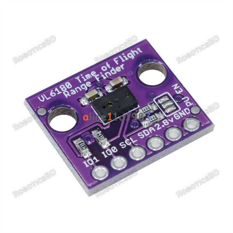 VL6180 VL6180X ToF Range Finder Sensor Robotics Bangladesh VL6180 VL6180X ToF Range Finder Sensor Robotics Bangladesh