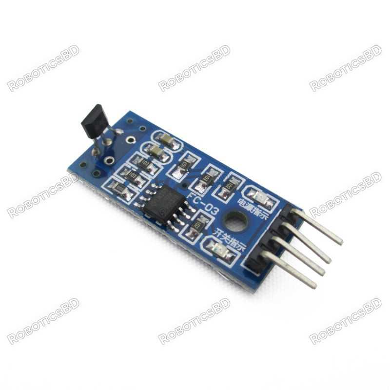 Hall Effect Sensor Switch Magnetic Detector Module For Arduino Robotics Bangladesh Hall Effect Sensor Switch Magnetic Detector Module For Arduino Robotics Bangladesh