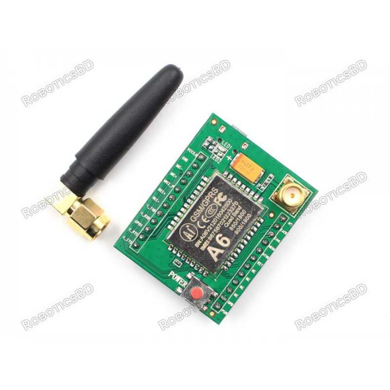 A6 GPRS GSM Module Robotics Bangladesh