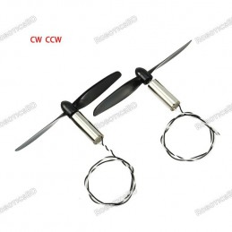 8x20mm Coreless Motor with 55mm Propeller Pair Robotics Bangladesh