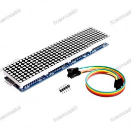 MAX7219 4 Channel Dot Matrix Display Panel Robotics Bangladesh