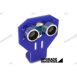 Ultrasonic Sensor Acrylic Mounting Bracket Robotics Bangladesh