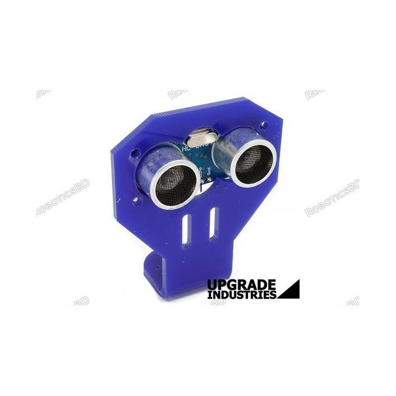 Ultrasonic Sensor Acrylic Mounting Bracket Robotics Bangladesh