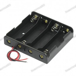 18650 Battery Holder 4S with wire Robotics Bangladesh