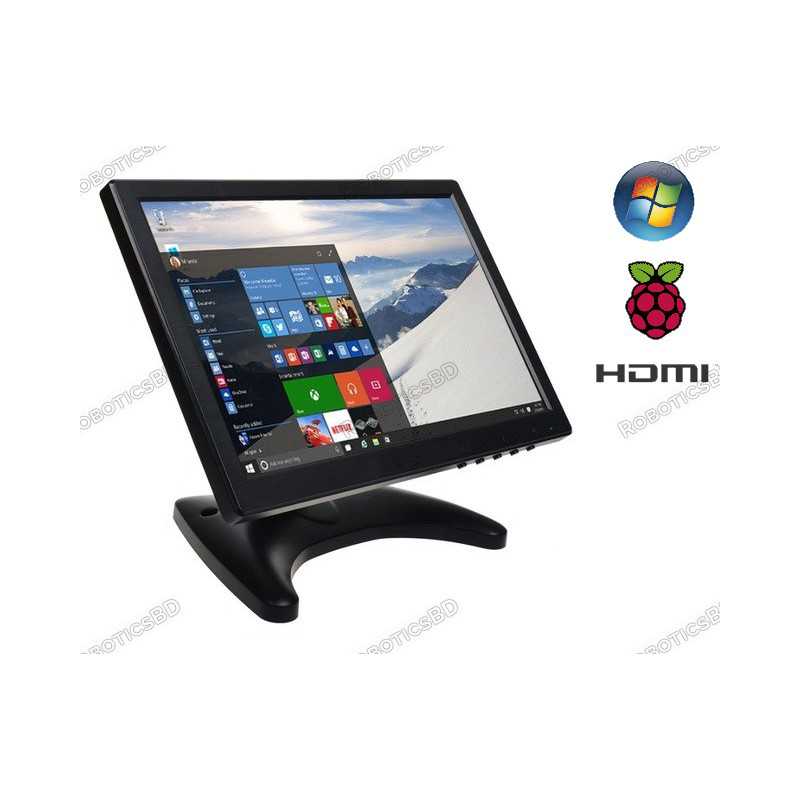 10.1 Inch IPS TFT Monitor HD 1280x800 Portable Color Display Screen Robotics Bangladesh