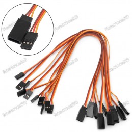 Servo Extension Cable Male to Female 300mm Robotics Bangladesh