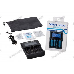 XTAR VC4 Charger for Lithium-ion and Ni-MH Batteries Robotics Bangladesh