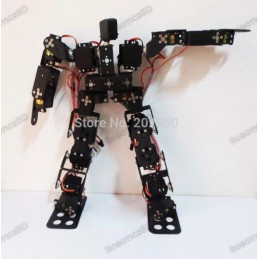 17DOF Biped Robot Educational Robot Kit 17 Degrees of Freedom Humanoid / Humanoids Walking Robot Kit Robotics Bangladesh