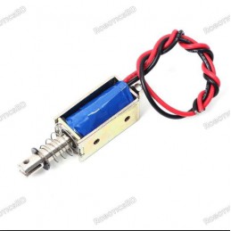 JF-0530B Pull Push Type Electric Solenoid Electromagnet 10mm 5N DC6V Robotics Bangladesh