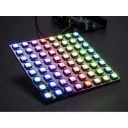 NeoPixel NeoMatrix 8x8 - 64 RGB LED Pixel Matrix WS2812 5050 RGB LED Robotics Bangladesh