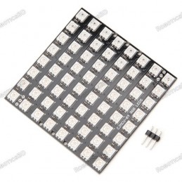 NeoPixel NeoMatrix 8x8 - 64 RGB LED Pixel Matrix WS2812 5050 RGB LED Robotics Bangladesh