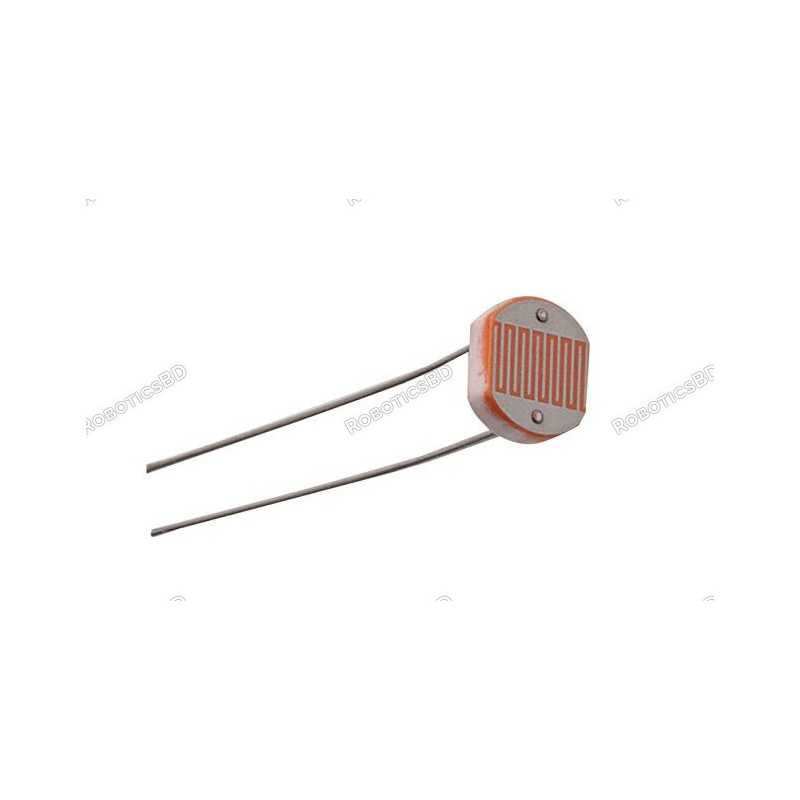 LDR 5 mm Light Depending Resistor Robotics Bangladesh LDR 5 mm Light Depending Resistor Robotics Bangladesh